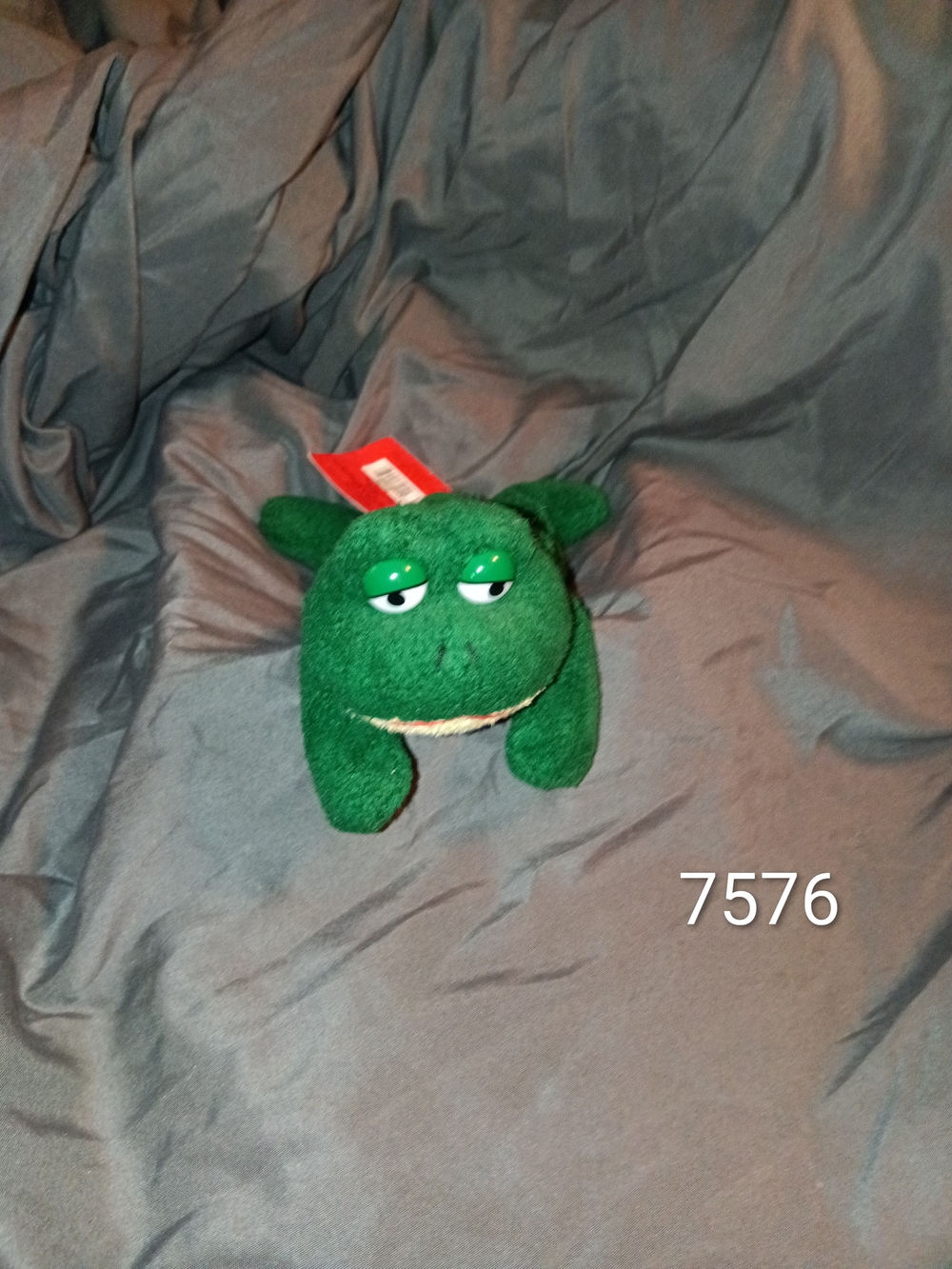 Russ Green Plush Frog
